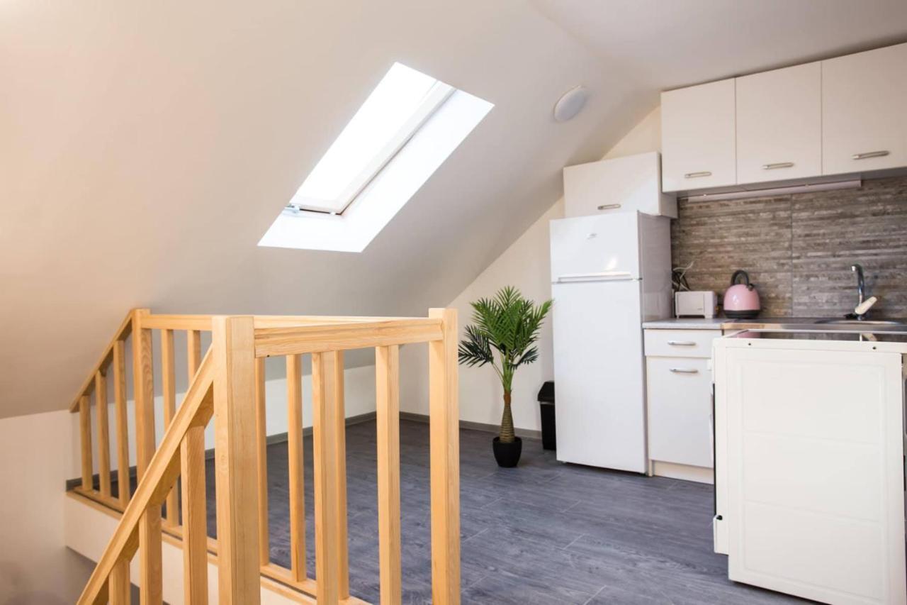 Csigahaz Apartman 페치 외부 사진